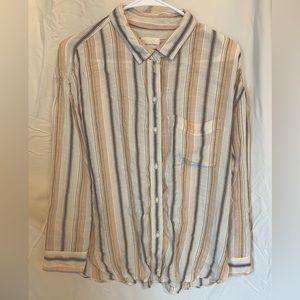 American Eagle Oversized Beach Shirt
